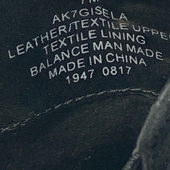 Anne Klein 7M Black Suede Leather Boots Gisela - Picture 9 of 15